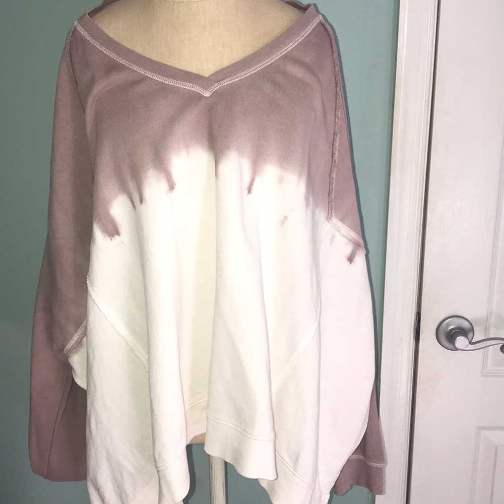 Free people oversized crew neck